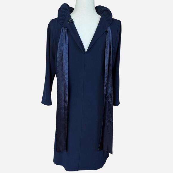 Cynthia Rowley Women's Blue and Navy Dress - Picture 6 of 8